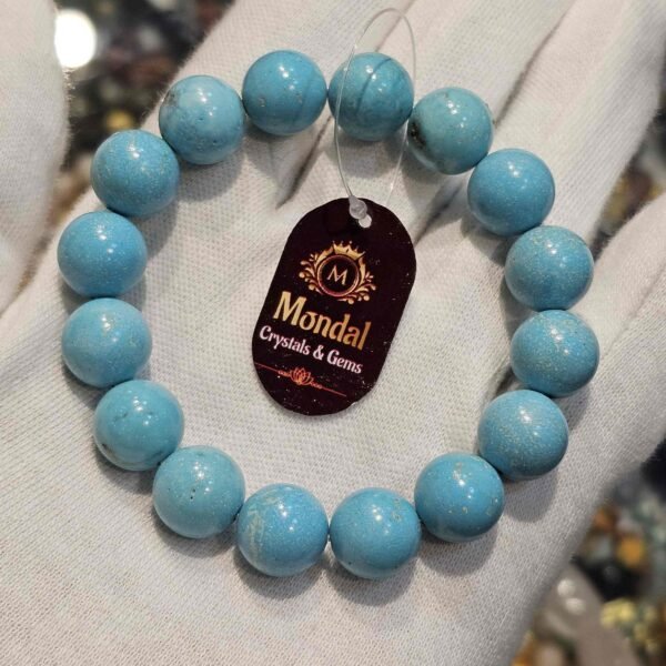 firoza turquoise bracelet 12mm top quality